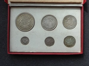 1937 GEORGE VI SPECIMEN SET CROWN TO THREEPENCE - 6 COIN SET - Picture 1 of 4