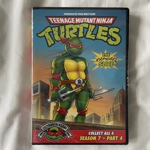 Teenage Mutant Ninja Turtles Season 7 Part 4 DVD Brand New Sealed Raphael Slice - Picture 1 of 2