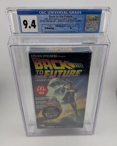 Back to the Future (1994) VHS - New Sealed Watermark Graded CGC 9.4 A+ - Picture 1 of 12