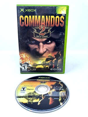 Commandos 2 Men of Courage XBOX Tested FREE Shipping - Image 1 of 3