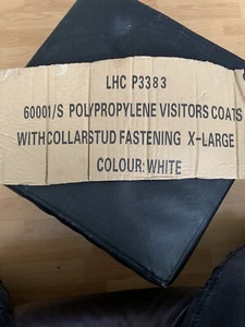Visitor Coats - Polypropylene with Collar Stud Fastening XL - Picture 1 of 2