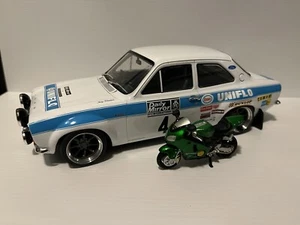 1/18 KOMPATIBEL (1:32 KAWASAKI ZX 12R) KINDER SUPERBIKE BRANDNEU SEHR SELTEN - Bild 1 von 14