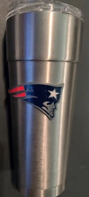 NEW ENGLAND PATRIOTS 20 Oz. Metallic Tumbler-Free Shipping - Image 1 of 4