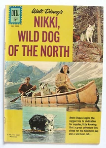 Four Color #1226 WALT DISNEY'S NIKKI, WILD DOG OF THE NORTH 1961 Comic Book FN - Picture 1 of 5