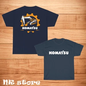 New Komatsu Excavator logo T-Shirt Funny Size S to 5XL - Picture 1 of 6
