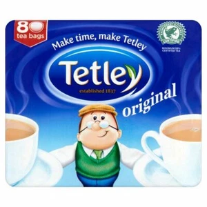 Tetley Tea Bags 80 per pack - (PACK OF 4) - Picture 1 of 1