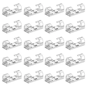 60Pcs Finisher Wire Clamp Self-adhesive Wire Organizer Cable Clip Holders - Picture 1 of 7