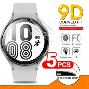 For Samsung Galaxy Watch Classic Active 2 3 4 Clear TPU Screen Protector 5 Pcs - Photo 1 sur 11