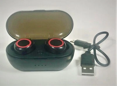 NEW TWS Sport Wireless Earbuds Twist Lock  8Hour Batt  3 Button Mic Version V5.0 - Image 1 of 4