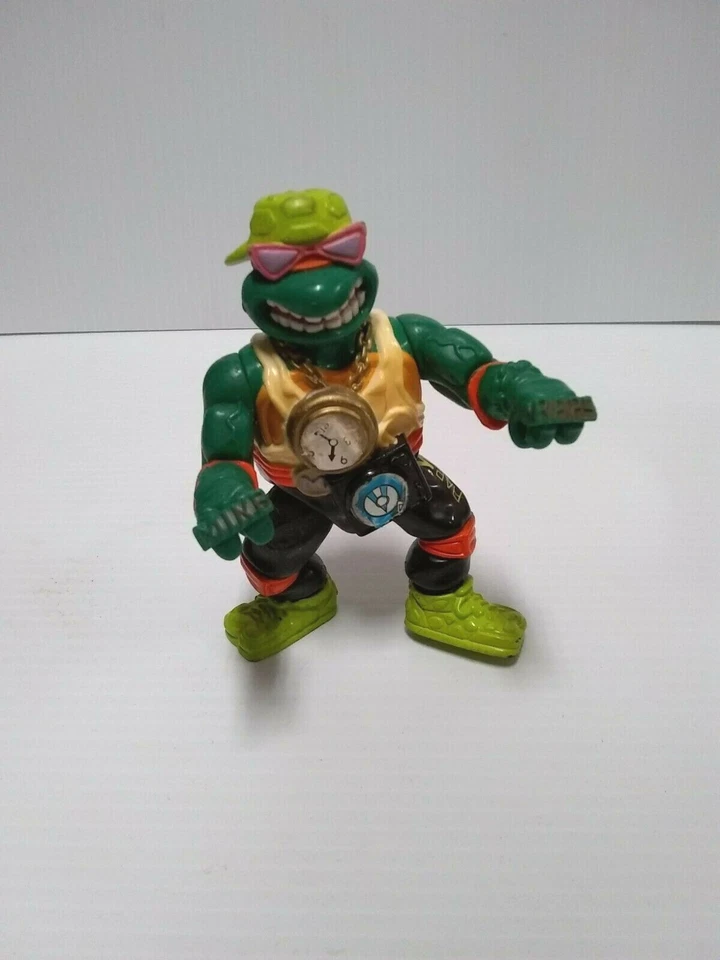 Figura de acción TMNT Rappin Mike 1991 (FC93-4-R) Foto 1 de 4
