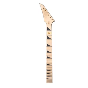 left Guitar Neck 24 fret 25.5 Inch maple Fretboard Maple bolt on heel j-14 - Picture 1 of 5
