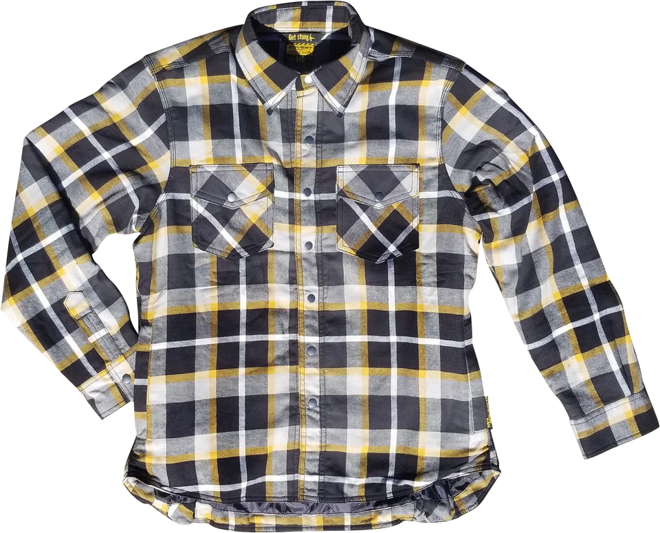 Scorpion Women's Covert Flannel XL White/Yellow - Image 1 of 1
