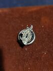 Vintage Sterling Silver Shiners Nile Collectible Souvenir Lapel Screw Back Pin 