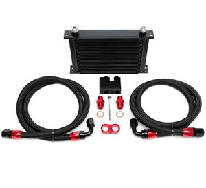 TA TECHNIX UPGRADE ALUMINIUM ÖLKÜHLER KIT 25 RIPPEN FÜR BMW 1ER 3ER N54 Motoren - Afbeelding 1 van 3