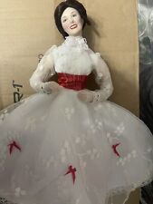 RARE - Disney MARY POPPINS Porcelain Doll Vintage Franklin Heirloom Collection