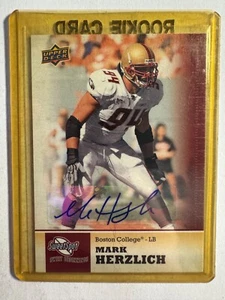 K317.490 - 2011 Sweet Spot Autographs #10 Mark Herzlich Auto - Imagen 1 de 1