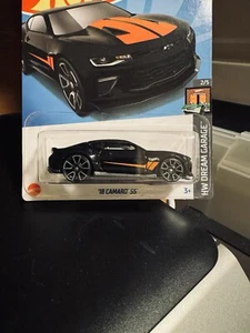 2024 Hot Wheels 18 Camaro SS Black HW Dream Garage 2024 B Case - Picture 1 of 2