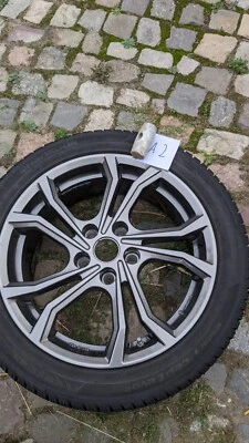 Renault Megane IV 1 x Winterkomplettrad Hankook Winterreifen 225 45 R17 94V 4mm - Bild 1 von 4