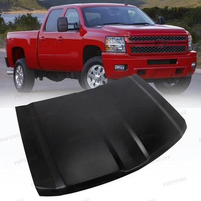 Hood For Chevrolet Silverado 1500 2014-2015 Steel Foto 1 de 4