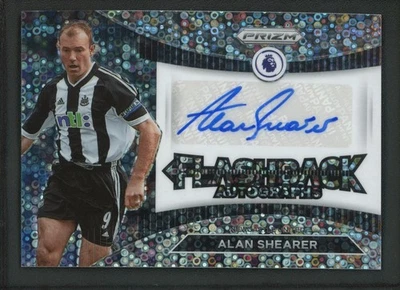 2022-23 Alan Shearer Auto Panini Prizm Premier League Flashback Disco Autógrafos Foto 1 de 2