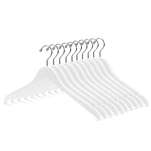 Wooden Coat Hangers Wood Shirt Dress Jacket Clothes Hangers with Extra Smooth... - Picture 1 of 9