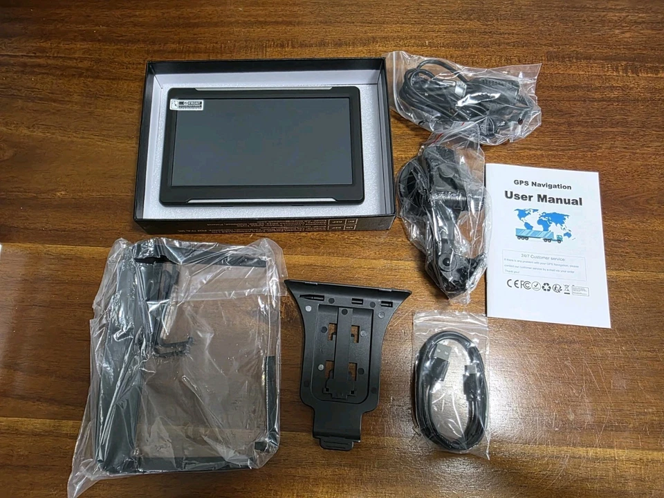 GPS Navigator For Car, Truck, RV, 7" Touch Screen - Image 1 of 3