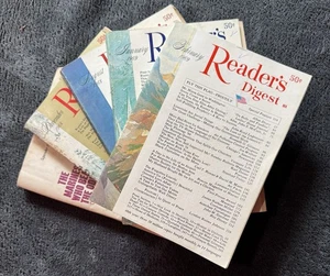 Vintage Reader’s Digest Aug, Dec. 1968, Jan, Feb. 1969 Sept. 1980 Books - Picture 1 of 13