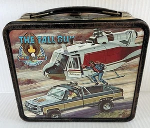 Aladdin The Fall Guy 1981 Vintage Metal Lunchbox No Thermos - Picture 1 of 10