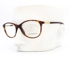 Tiffany TF 2083 8002 Eyeglasses Glasses Brown Havana Gold 51-17-140 No Case - Picture 1 of 5