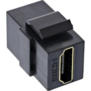 ITS HDMI Keystone Snap-In insert 4K/60Hz, presa HDMI A, nero - Foto 1 di 1