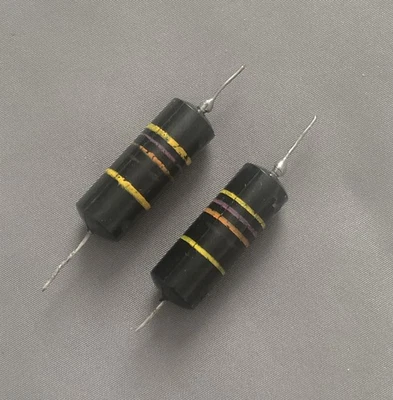Par de condensadores de aceite Sprague Bumble Bee .047 uF 400V PIO tono de guitarra, mide .062 Foto 1 de 4