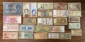 Lotto 25 Banconote Tutte Diverse (Rif: L-47) - Picture 1 of 1
