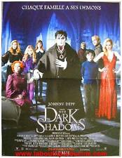 Dark Shadows Cartel Cine / Movie Póster Tim Burton Johnny Depp