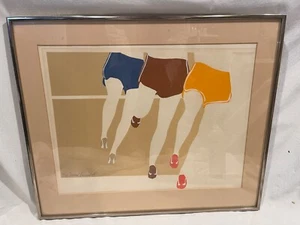 "Rerun" Kennedy 1979 Serigraph Lithograph, Pencil Signed & Numbered Running 3279 - Picture 1 of 12