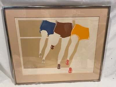 "Rerun" Kennedy 1979 Serigraph Lithograph, Pencil Signed & Numbered Running 3279 - Image 1 of 4