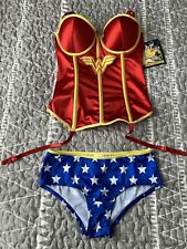 DC COMICS ORIGINALS Women’s S Undergirl Intimates Wonder Woman Costume  NWT