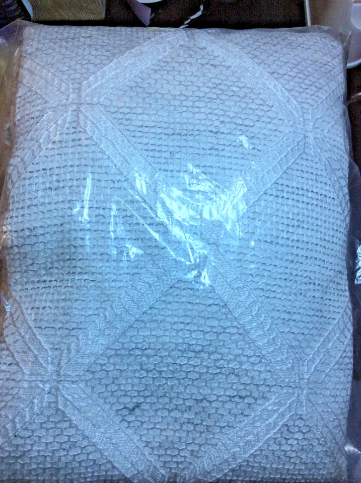 Pottery Barn Sandie Weave Shower Curtain 72x72 NWOT Natural Ivory - Image 1 of 1