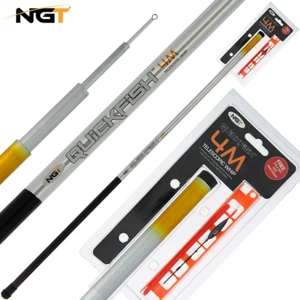 NGT 4m Whip Telescopic Coarse Carp Match Float Fishing Set Up + Rig & Disgorger - Picture 1 of 7