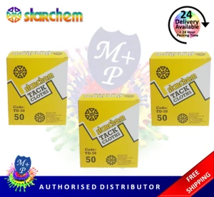 Starchem Tack Cloths with Dispenser Box TD50 50pk x 3 Boxes (150) - Tak Rag - Picture 1 of 3