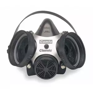 MSA Comfo Classic Half Mask Respirator # 808074 , Medium - Picture 1 of 5