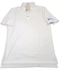 Peter Millar Summer Comfort ME0EK01S Golf Shirt WEISS NEU Neu mit Etikett Sommer Herren L - Bild 1 von 18