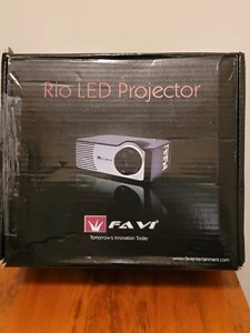 FAVI RioHD-LED Portable Projector & Remote Control Only UNTESTED AS IS READ - Picture 1 of 6