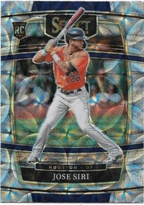 JOSE SIRI - 2022 Panini Select Rookie Card RC Scope Prizm #3 - Houston Astros