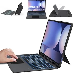 Cover Custodia Samsung Galaxy Tab S8 S9 S10 Ultra 14,6” Con Tastiera Bluetooth - Afbeelding 1 van 9