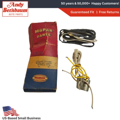 Plymouth Belvedere 1957 luz de reversa retroceso lámpara paquete de cableado 1819087 nuevo en stock Foto 1 de 4