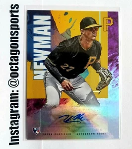 2019 TOPPS FIRE PURPLE KEVIN NEWMAN RC/AUTO!! 1/25!! 1/1?? FIRST ONE!! - Picture 1 of 5
