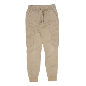 REELL Reflex Rib Cargo Jogginghose Beige Regular Skinny Herren W26 L29 - Bild 1 von 6