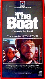 The Boat (AKA Das Boot): Other Side Of World War II (VHS, 1986) Jurgen Prochnow - Picture 1 of 4