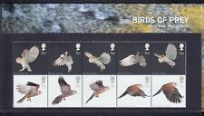 GB 2003 Birds of Prey  Complete Mint MNH Set Block in Presentation Pack