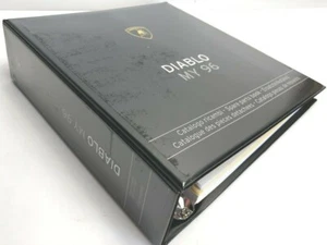 Lamborghini COD 901325722 Diablo VT MY 96 Spare Parts Catalog Manual - Picture 1 of 10